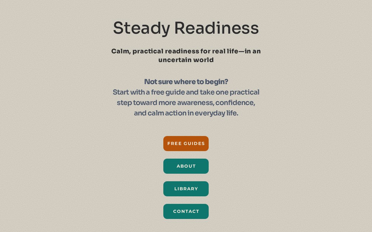 Steady Readiness
